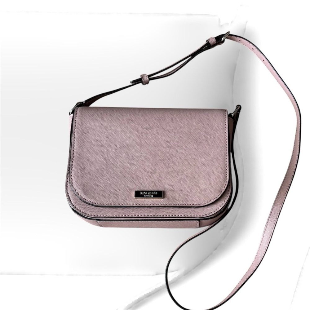 👜Kate Spade Laurel Way Carsen Saffiano Leather Pink Crossbody Bag